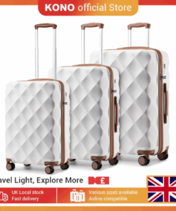 Suitcase Large Suitcase Lightweight Hard Shell Checked in Suitcase with 4 Spinner Wheels TSA Lock 20" 24" 28"